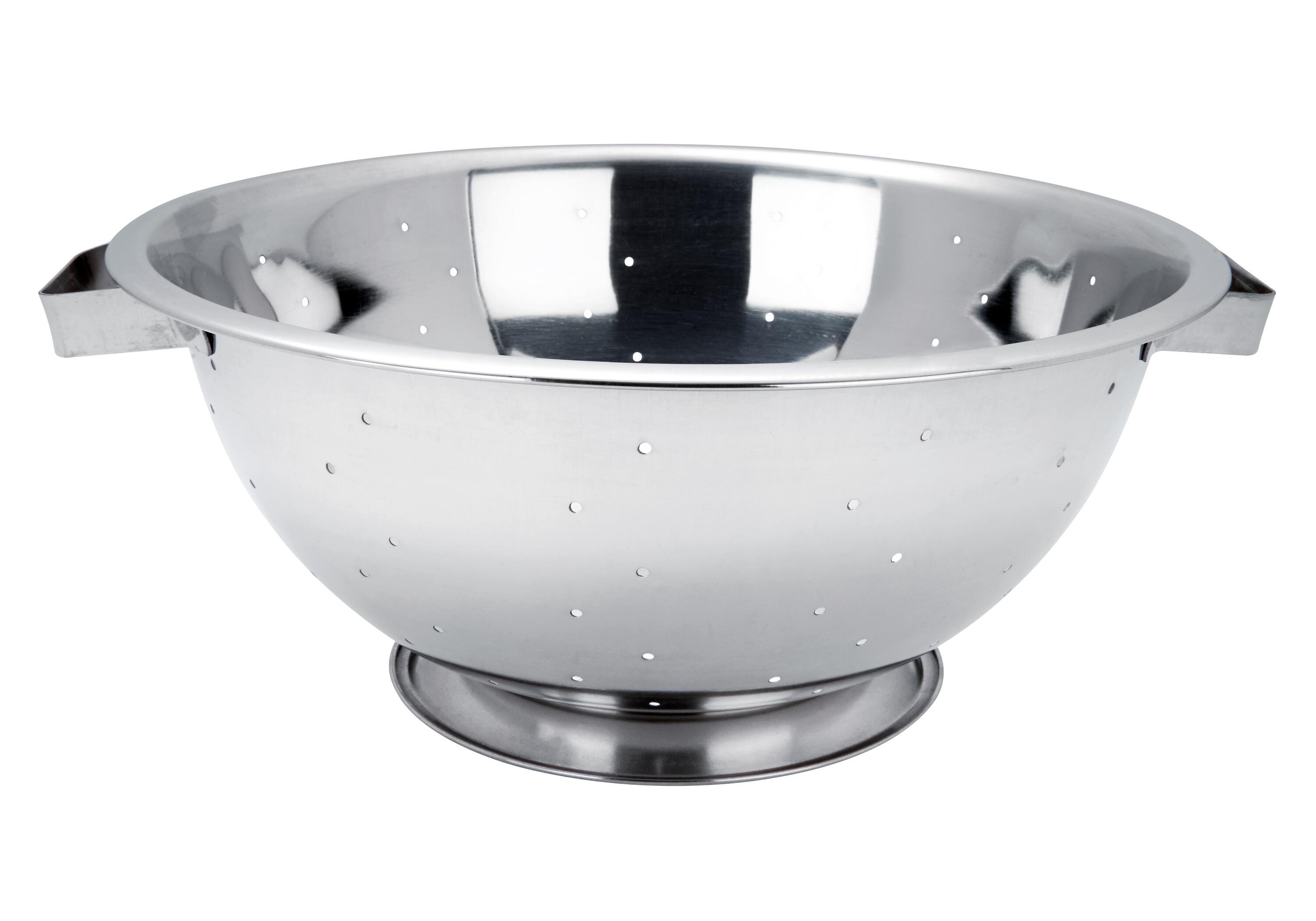 Crestware Stainless Steel Colander, 8 Quarts