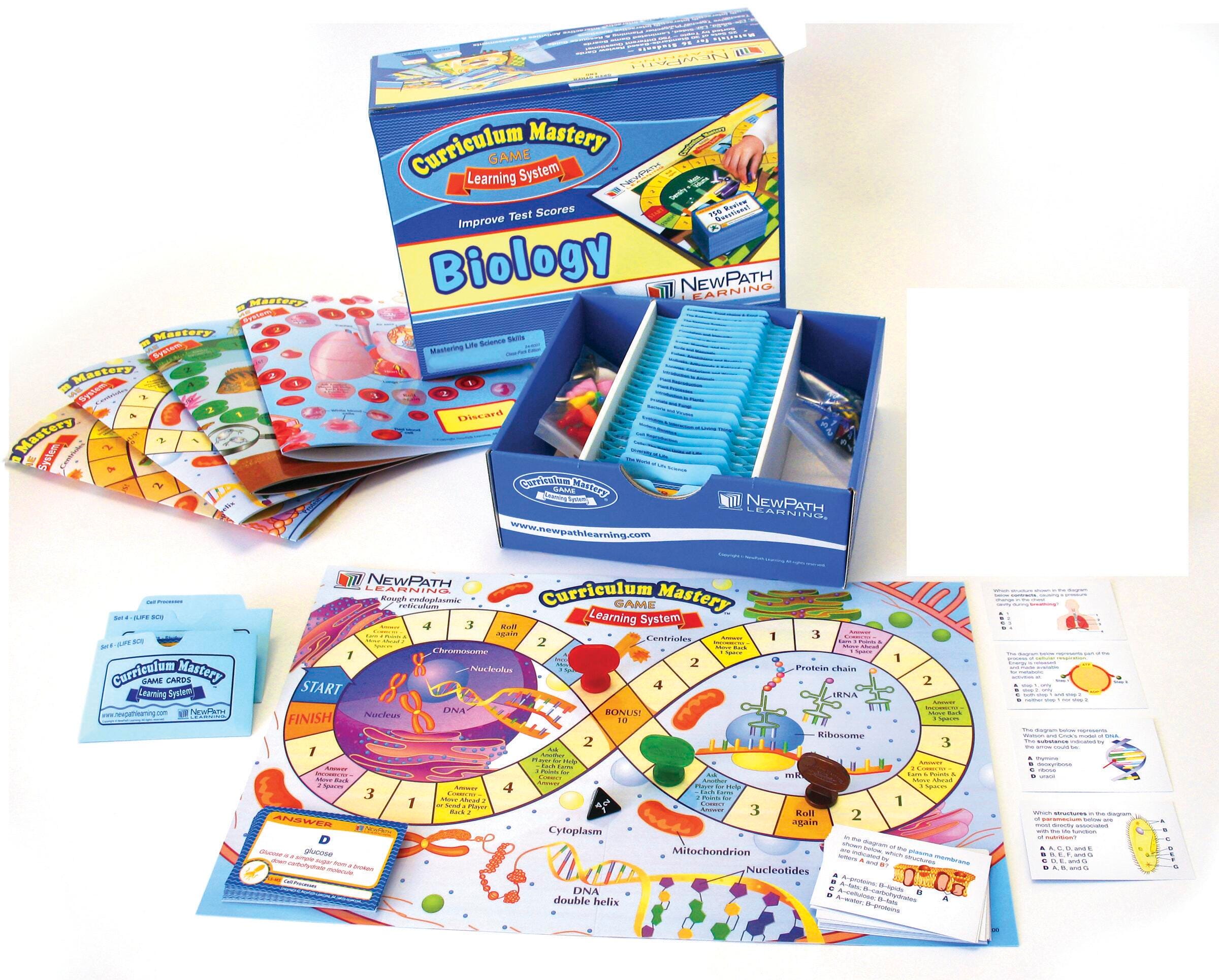 NewPath Learning High School Biology Curriculum Mastery Game 1413685