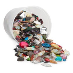Stanislaus Imports Bucket of Craft Jewels, Assorted, 3 Lbs