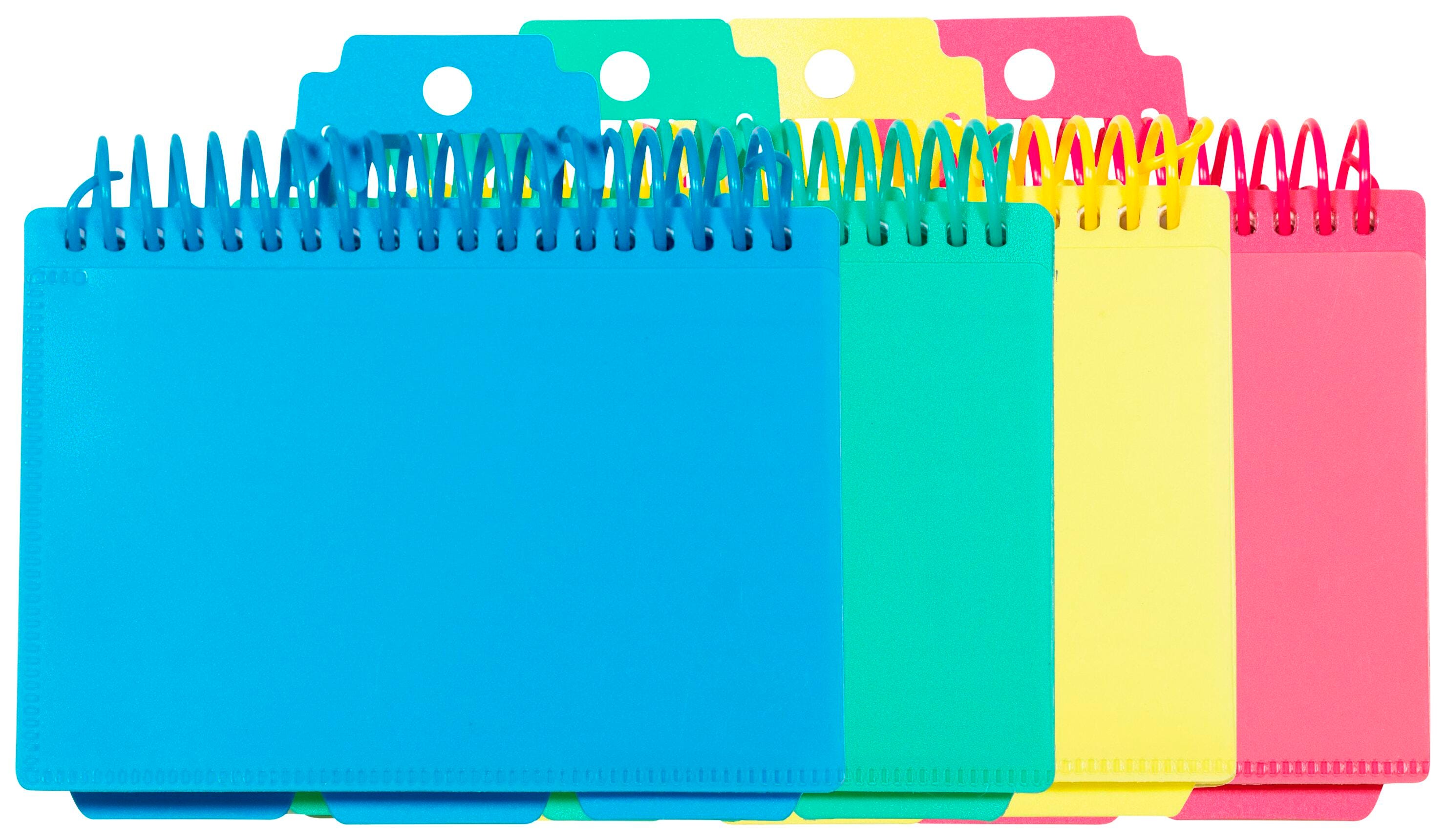 C-Line Spiral Bound Index Cards with Tabs, 3 x 5 Inches, Colors Vary, Item Number 1536842