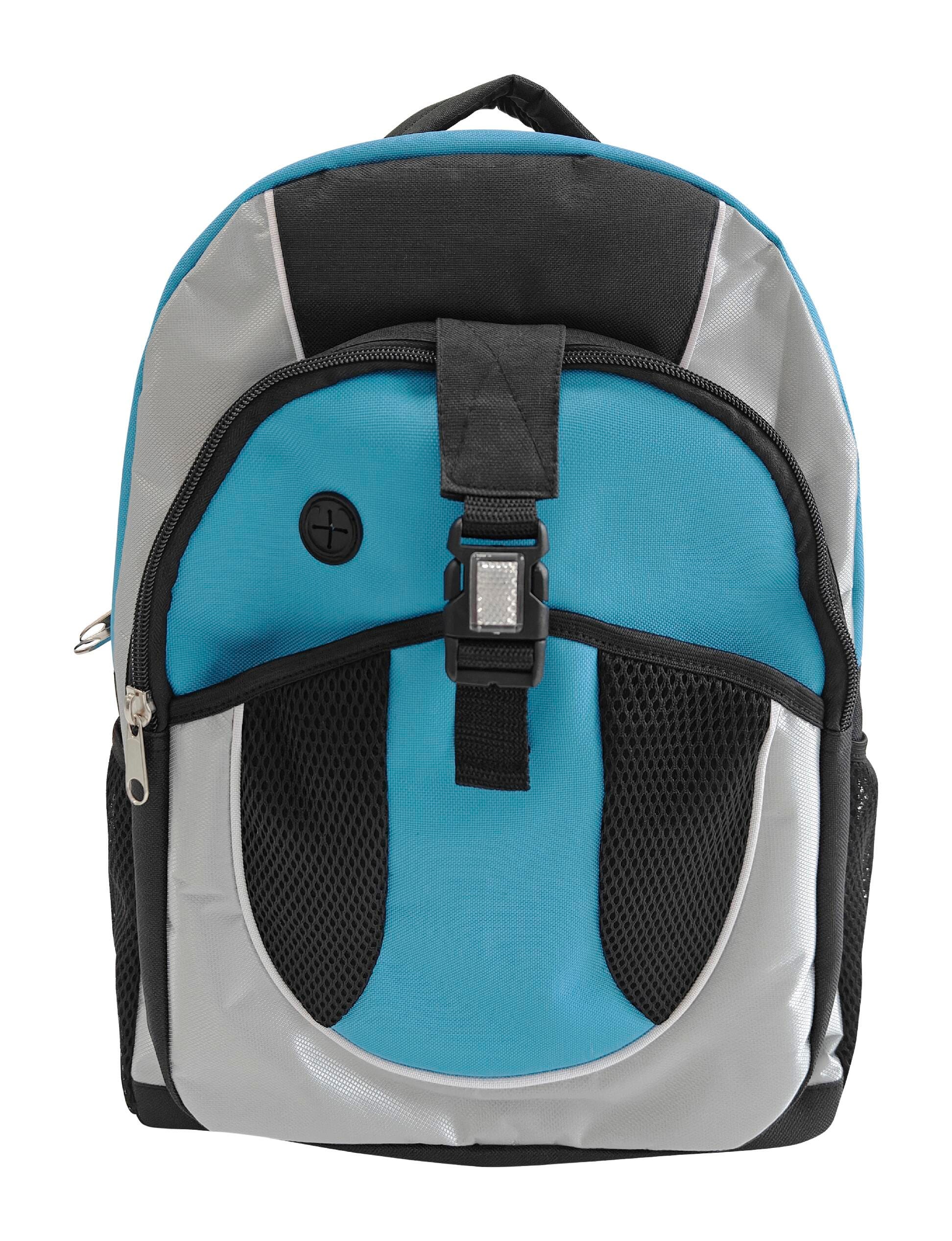 Kits for Kidz Junior High Style Backpack, 18 x 13 x 6 Inches, Teal, Grades 6 to 12 2116955