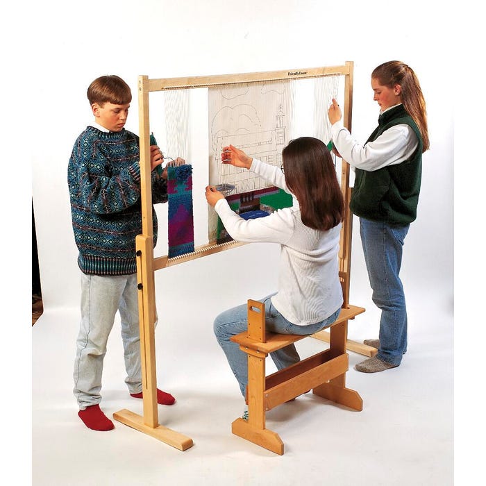 Harrisville Designs Solid Rock Maple The Friendly Loom, 30 x 48 Inches