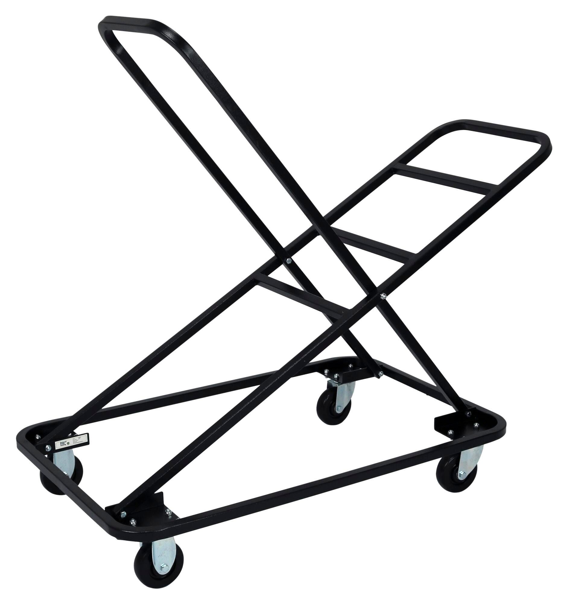 NPS 8210 Dolly for Melody Music Chair, 22-3/4 x 35 x 38 Inches, 18 Chair, 16 ga Steel, Chrome, Paint, 4 Wheel 678775