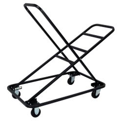 NPS 8210 Dolly for Melody Music Chair, 22-3/4 x 35 x 38 Inches, 18 Chair, 16 ga Steel, Chrome, Paint, 4 Wheel 678775