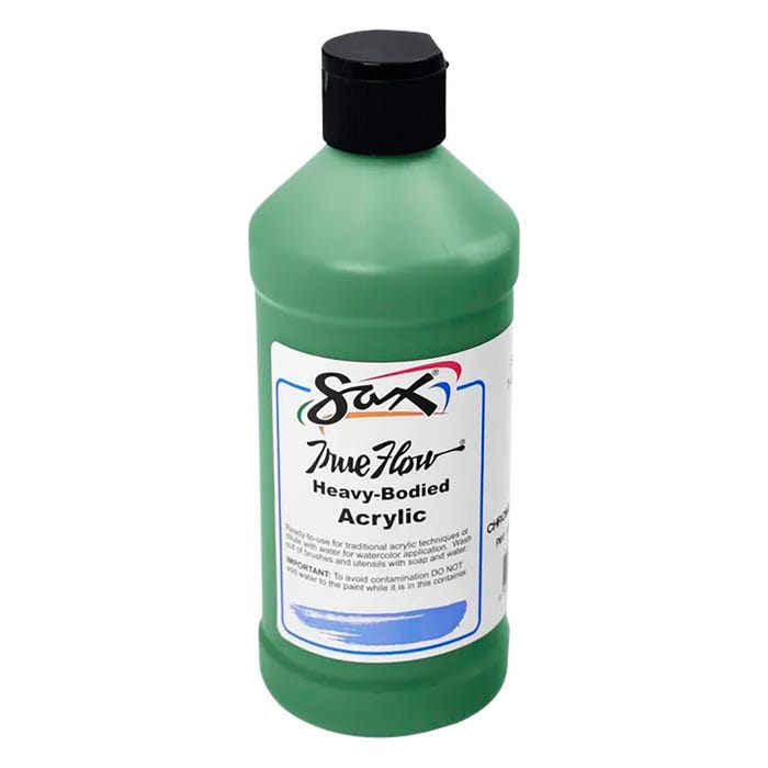 Sax Heavy Body Acrylic Paint, 1 Pint, Chrome Oxide Green