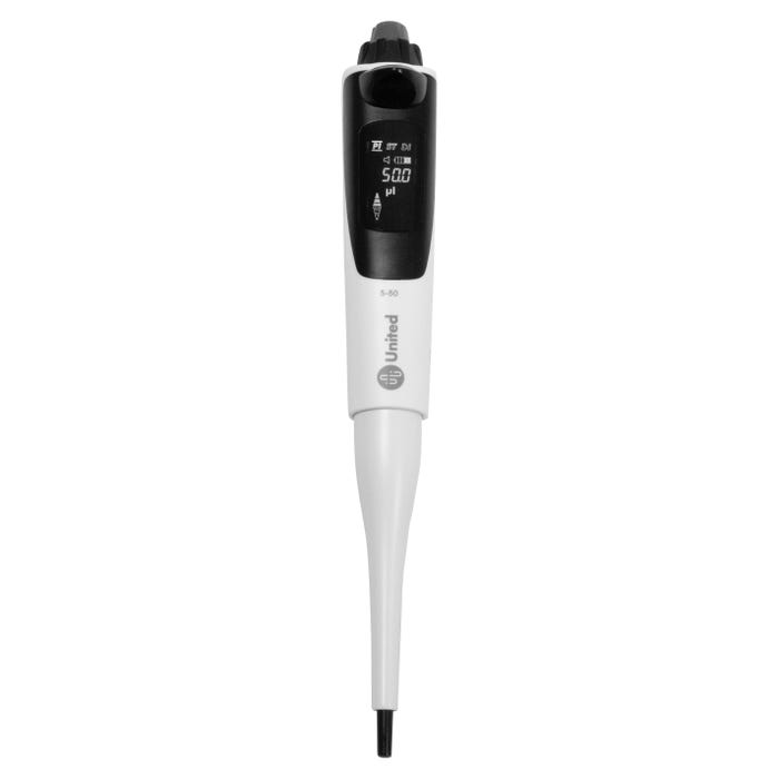United Scientific Electronic Pipette, 5-50ul