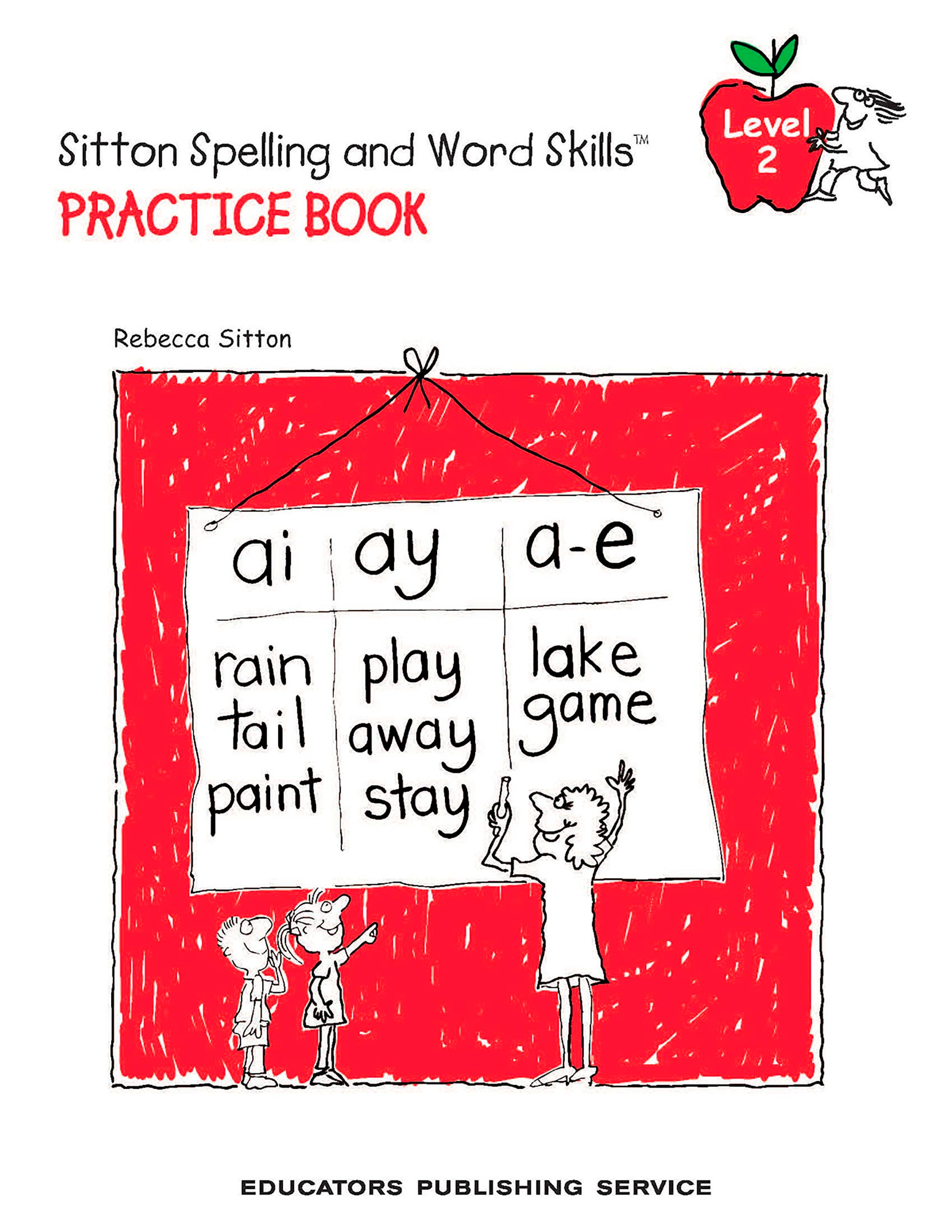 Image for Sitton Spelling Student Practice Books, Grade 2, Set of 5 from School Specialty