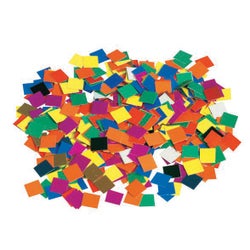 School Smart Paper Mosaic Squares, 3/8 Inches, Assorted Colors, Pack of 10000 085723