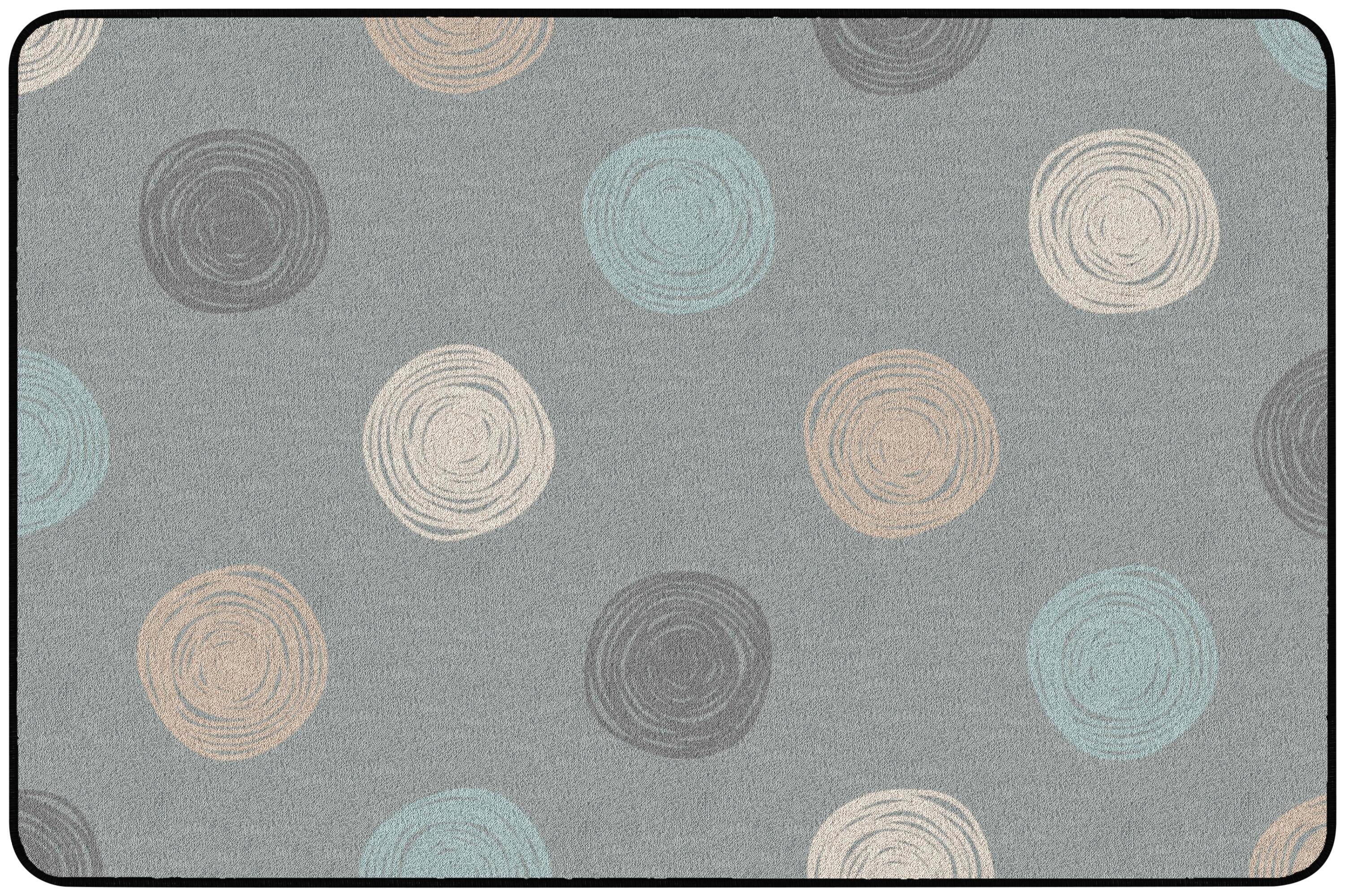 Childcraft Doodle Dots Carpet, Rectangle 4000104