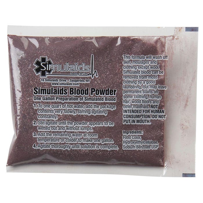 Simulaids Blood Powder