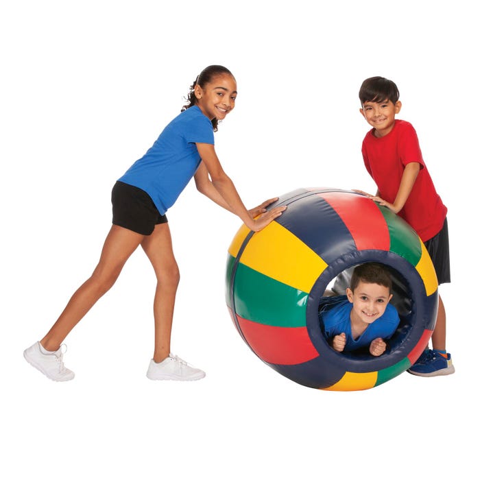 Sportime Rainbow Barrel, 38 x 32 x 32 Inches