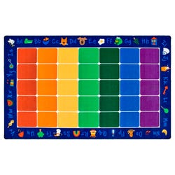 Carpets for Kids Premium Fun with Phonics Carpet, Rectangle 4002342