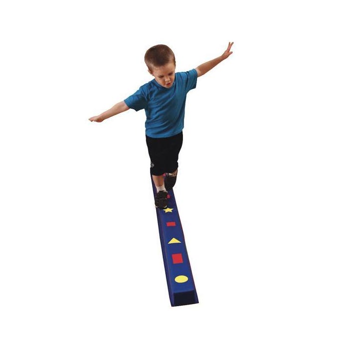 WeeKidz Single Balance Beam, Numbers, 71 x 4 x 3 Inches, Foam/Vinyl Covered