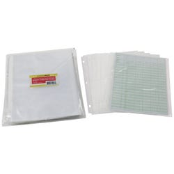 School Smart Heavy Duty Sheet Protectors, 8-1/2 x 11 Inches, Non-Glare, Pack of 100 2150838