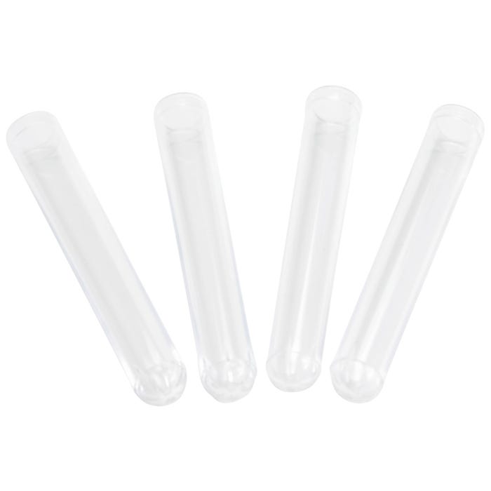 United Scientific Plastic Test Tubes, 12 x 75mm, Pack of 100