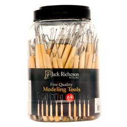 Jack Richeson Double Ended Clay Modeling Tool Set, Assorted Size, Set of 69 407373