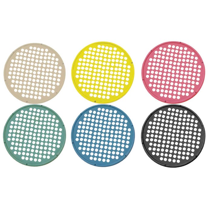 CanDo Hand Exercise Web Set, 7 Inch Diameter, Set of 6