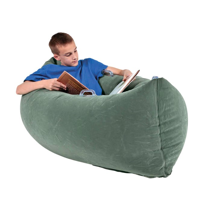 Abilitations Inflatable PeaPod Medium, 60 Inches, Vinyl, Green