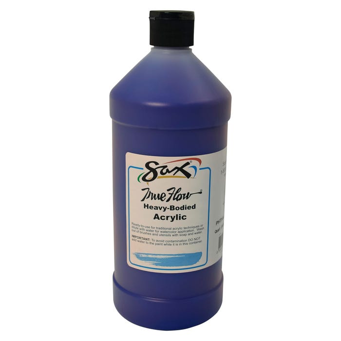 Sax Heavy Body Acrylic Paint, 1 Quart, Phthalo Blue