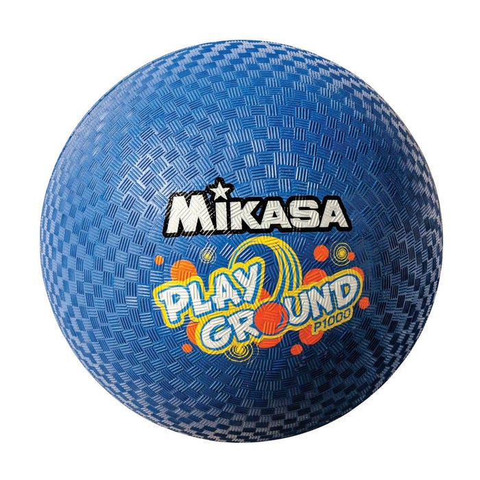 Mikasa Playground Ball, 10 Inch, Blue, Rubber Cover