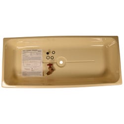 Childcraft Replacement Tub with Faucet Drain, Beige, 42-1/2 x 17-7/8 x 5-1/8 Inches, Item Number 1543043
