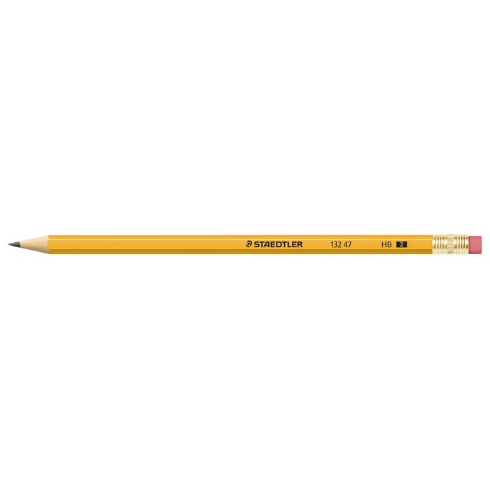 Staedtler No 2 Yellow Pencils, Pack of 12