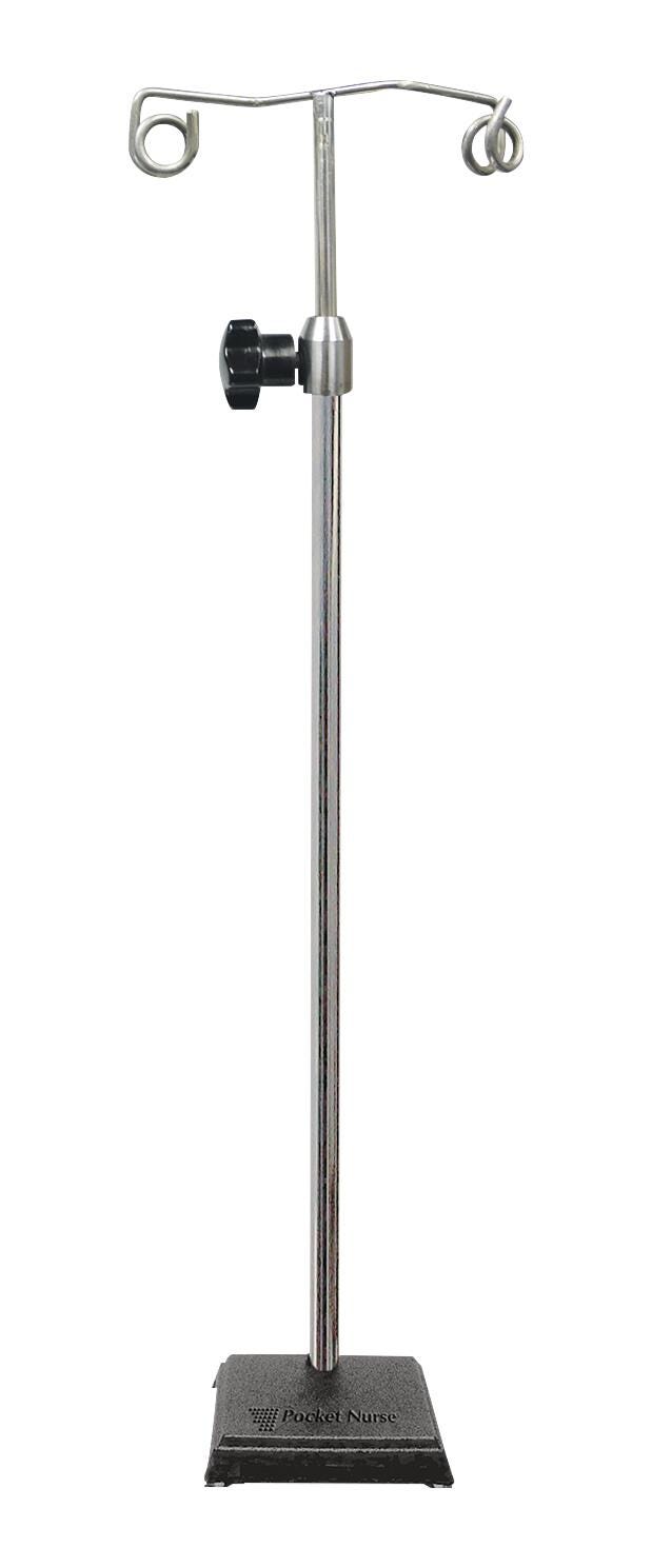 Pocket Nurse Tabletop IV Stand, 28 Inches