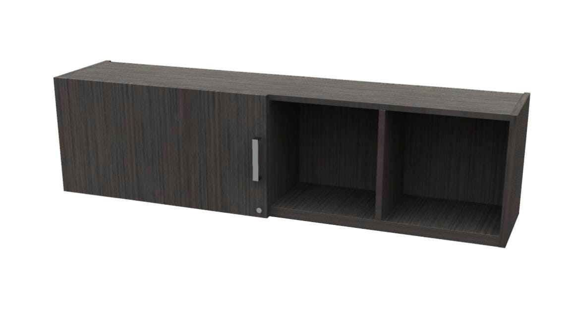 AIS Calibrate Series Overhead Wall Mount LH Sliding Laminate, 60 x 14 x 16 Inches 4000708