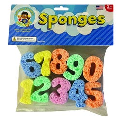 Captain Creative Number Sponges, Pack of 10 2150522