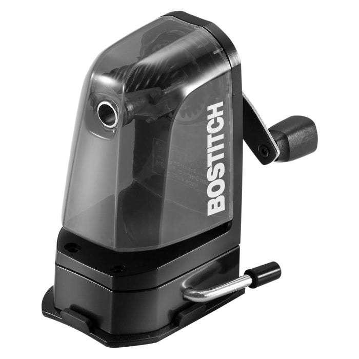 Bostitch 2-in-1 Manual Pencil Sharpener, Black