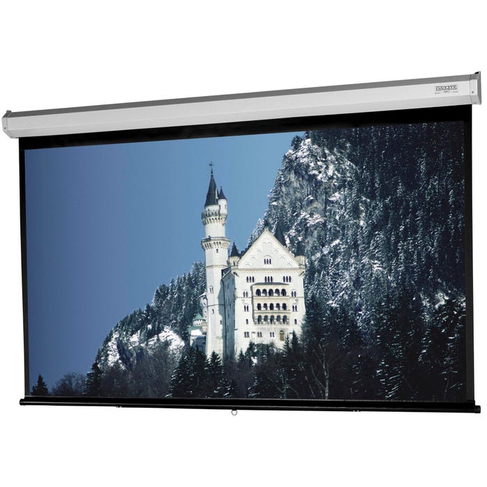 Da-Lite Model C Heavy Duty Wall Projection Screen, 110 in, Fabric, Matte White Screen