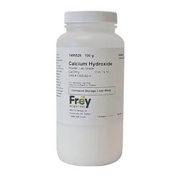 Frey Scientific Calcium Hydroxide, Colorless Crystal, Granular Prills, Lab Grade 1495526