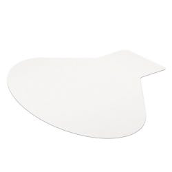 ES Robbins EverLife Workstation Chair Mat for Hard Floors Heavy Use, 66 x 60 Inches, Clear