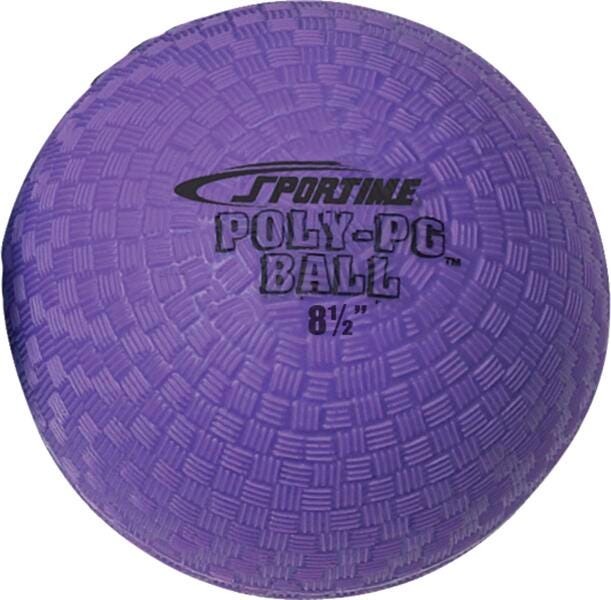 Sportime Poly PG Ball, 8-1/2 Inches, Purple, Item Number 2095343
