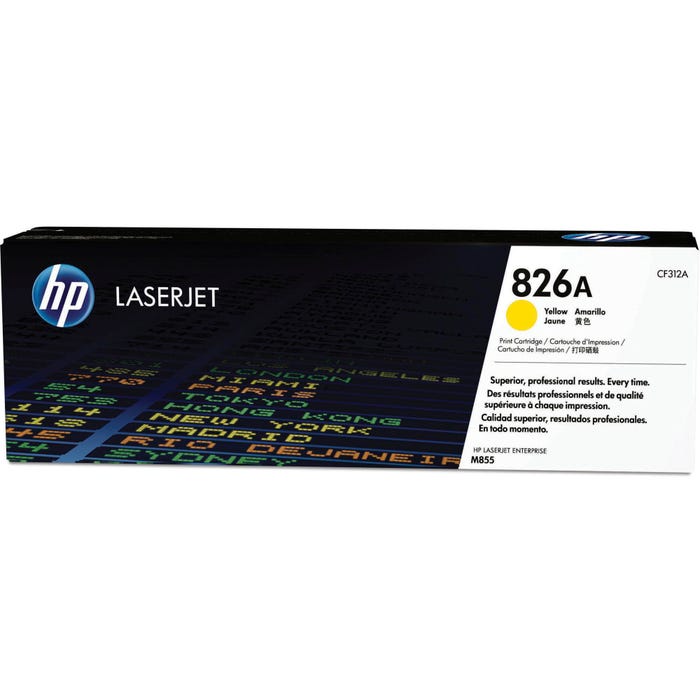 HP 826A Ink Cartridge, CF312A, Yellow
