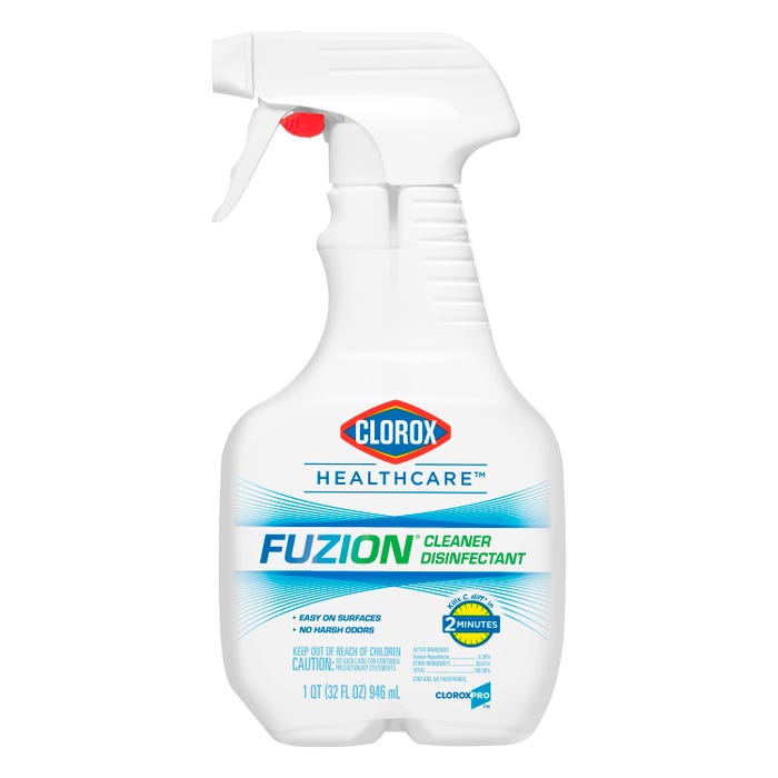 Clorox Healthcare Fuzion Disinfectant Cleaner, 32 Ounces
