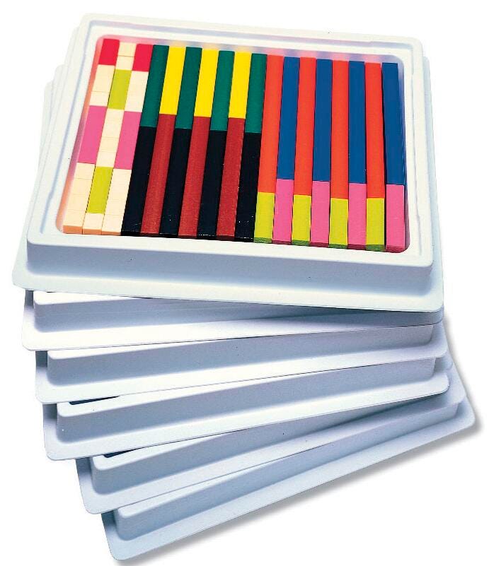 Learning Resources Cuisenaire Rods Multi-Pack 180-1711