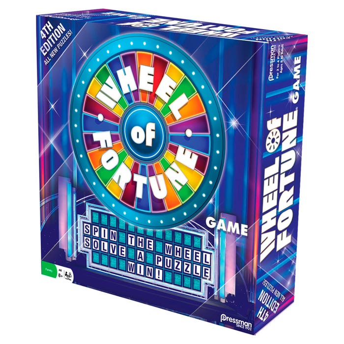 Pressman Toy Wheel of Fortune Game