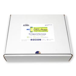 Gel Press® Gel Printing Plate, 8 x 10 Inch,, Clear, Pack of 6