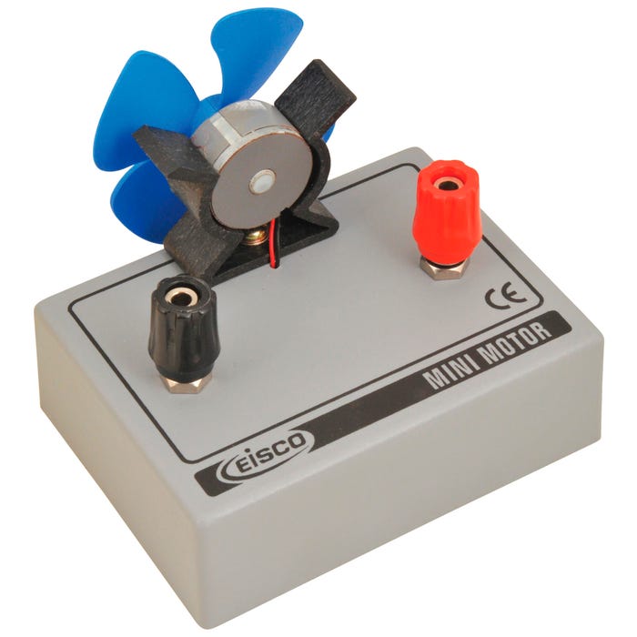 Eisco Labs Mini Fan Motor Unit, 3-7/8 x 2-3/4 Inches
