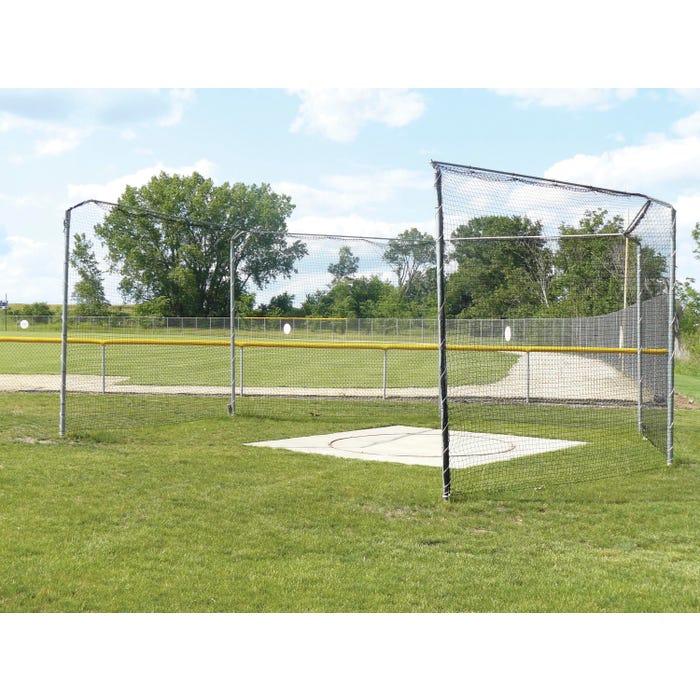 Pro-Down Discus Cage, Cage With Ground Sleeves