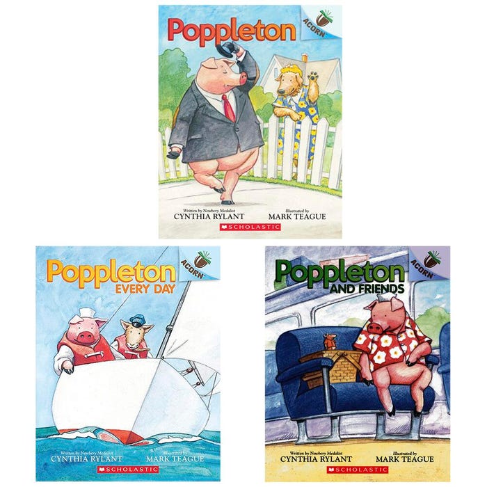 Achieve It! Poppleton Series: Variety Book Pack, Grades 1 to 3, Set of 4