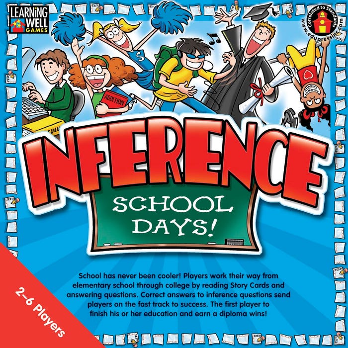 Learning Well Inference School Days Game, Blue Level