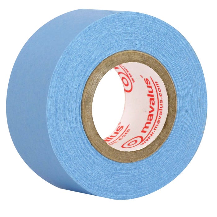 Mavalus Removable 1-Inch Wide Poster Tape with 1-Inch Diameter Core, 27 Feet, Blue