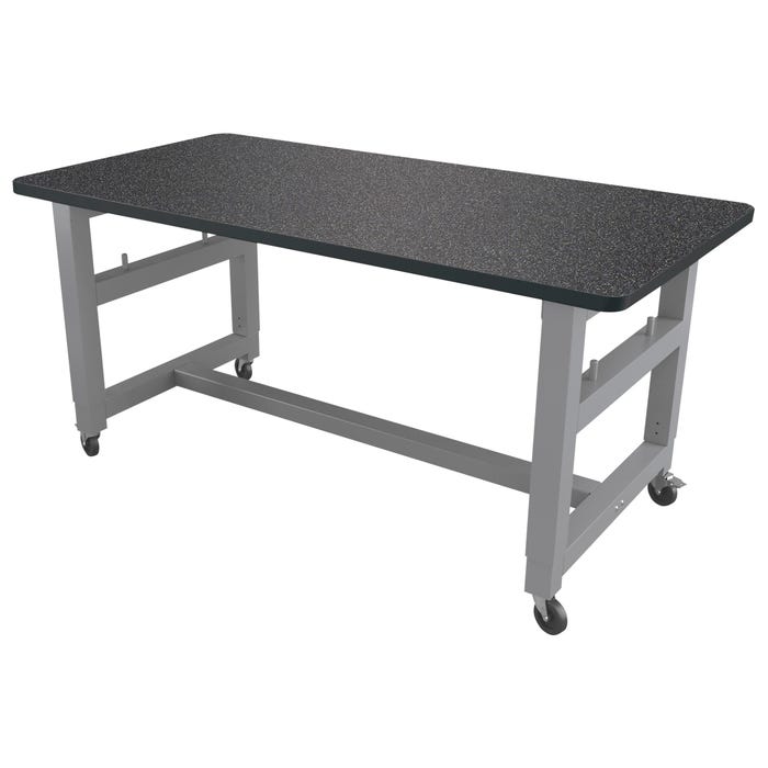 Classroom Select Advocate Series Makerspace Project Table,Titanium Frame