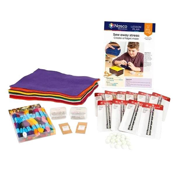Image for Nasco Sew Your Stress Away Classroom Kit from School Specialty