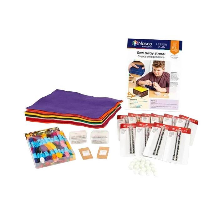 Nasco Sew Your Stress Away Classroom Kit
