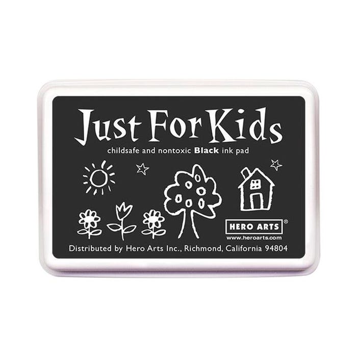Hero Arts Just For Kids Ink Pad, 3-3/4 x 2-1/4 Inches, Black