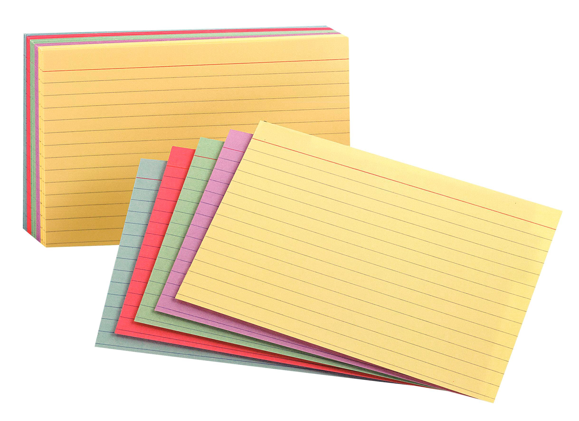 4x6 Ruled Index Cards, Item Number 2021583