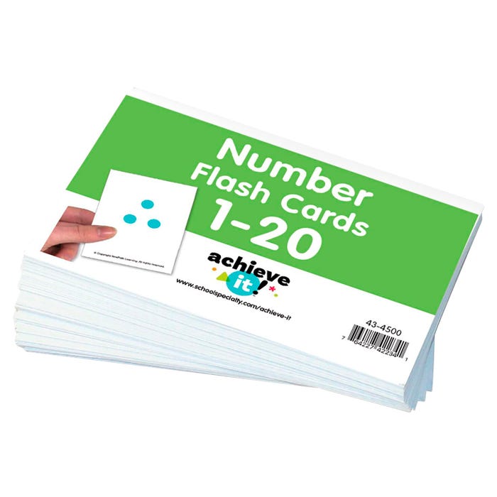 Achieve It! Number Flash Cards